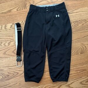 Under Armour Sioftball Pants with Belt